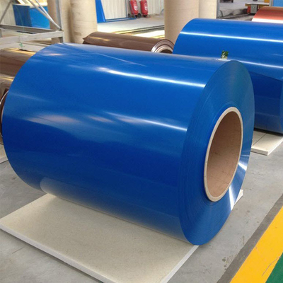 Colore d'acciaio galvanizzato di larghezza RAL dello strato 750mm della bobina di PPGL