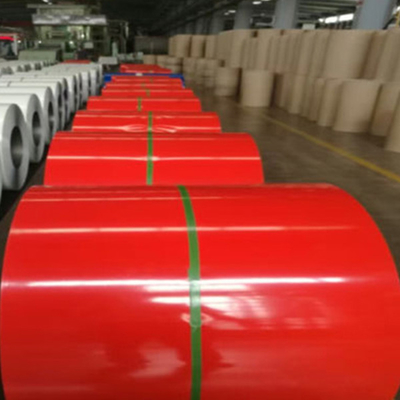 L'acciaio laminato a freddo di Ppgl Ppgi arrotola il colore di 1050mm ha ricoperto caldo galvanizzato immerso