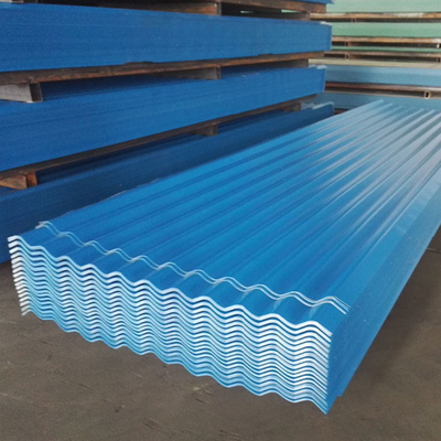 Acciaio ondulato del tetto dello zinco lamiera il colore di 1.2MM ASTM A36 ricoperto