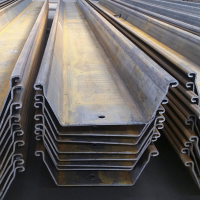 Tipo Z Palancole in acciaio metallico Saldatura a freddo SY295