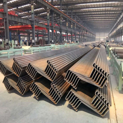 Tipo Z Palancole in acciaio metallico Saldatura a freddo SY295