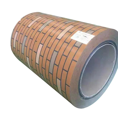 Coil di acciaio PPGL galvanizzato con ID di bobina 508/610 mm e spessore 0,2-1,2 mm