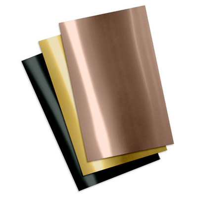 piatto variopinto dello strato di acciaio inossidabile di 6Mm, piatto ad alta temperatura di resistenza ss 904l