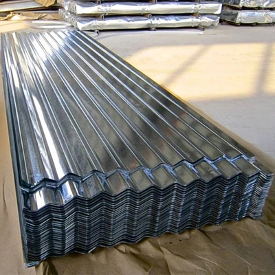 Lo strato Z150 del tetto del metallo di Z150 0.11mm ha galvanizzato ondulato