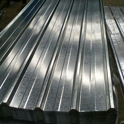 Gli strati d'acciaio del tetto di Dx51d ASTM, caldo immersi hanno galvanizzato le lamiere di acciaio ondulate