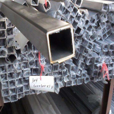 metropolitana del tubo di acciaio inossidabile 316 2205 2507, tubo quadrato di spessore ss di 2mm