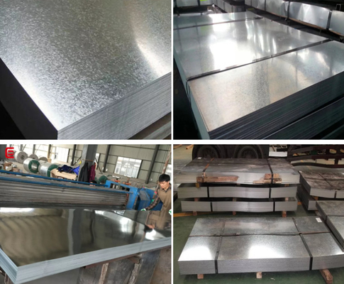 Lamina piana spessa galvanizzata lustrino regolare della lamiera di acciaio 2mm