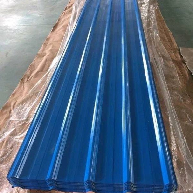 Lamiera di acciaio ondulata che copre colore di RAl galvanizzato 6m