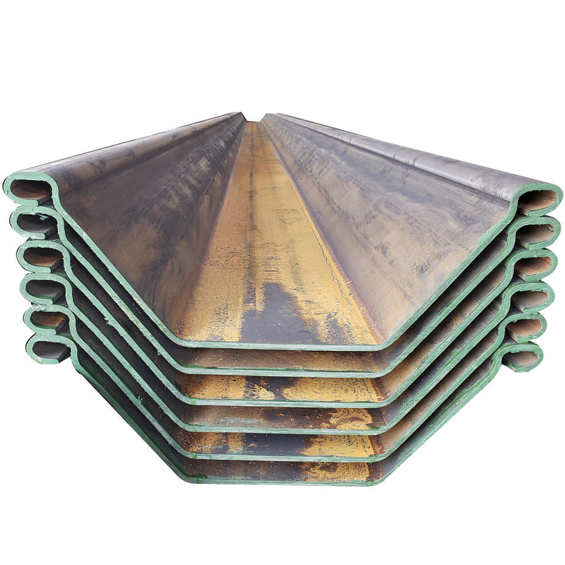 Tipo Z Palancole in acciaio metallico Saldatura a freddo SY295